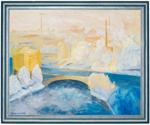 Tammerkoski talvella