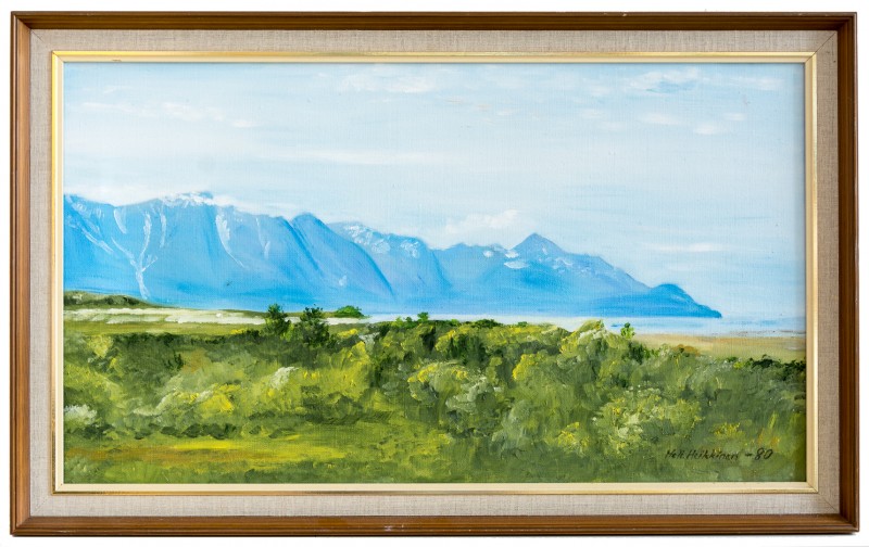 1980
Öljy pellavakankaalle
69 x 39 cm